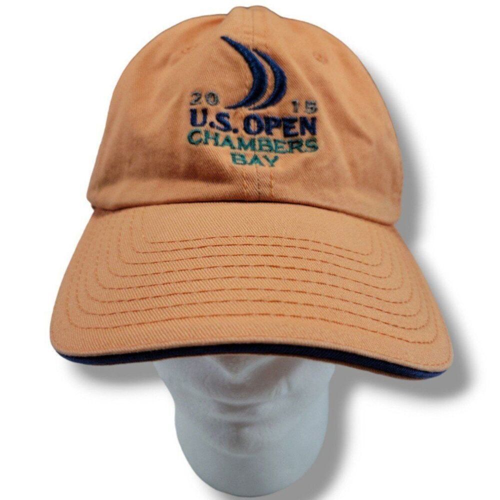 2015 US Open Chambers Bay Hat OSFM USGA Member Embroidered Embroidery Unisex Cap